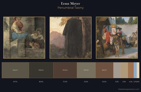 Ernst Meyer Palette 4 - Penumbral Tawny