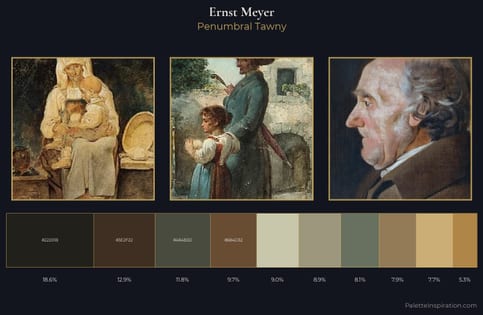 Ernst Meyer Palette 5 - Penumbral Tawny