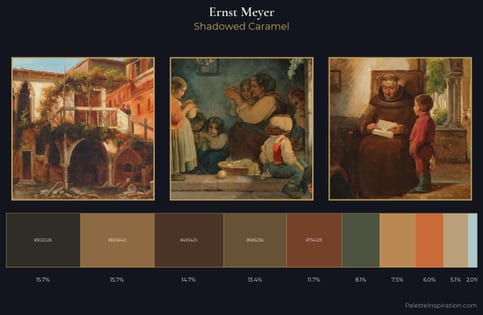 Ernst Meyer Palette 6 - Shadowed Caramel