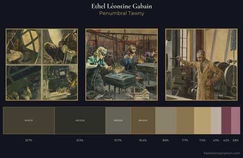 Ethel Léontine Gabain Palette 7