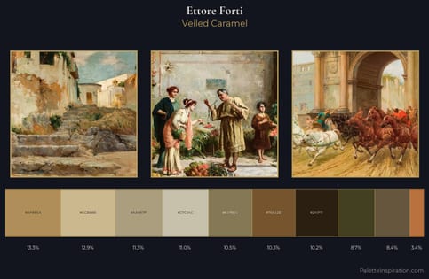 Ettore Forti Palette 3 - Veiled Caramel
