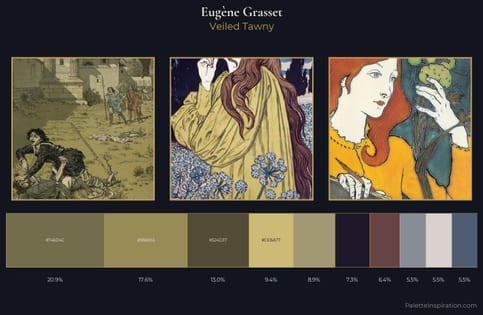 Eugène Grasset Palette 6