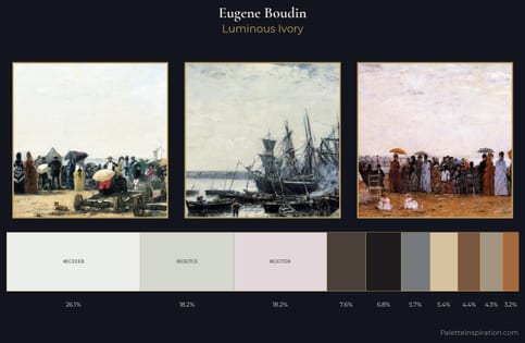 Eugene Boudin Palette 2
