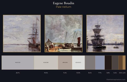 Eugene Boudin Palette 5