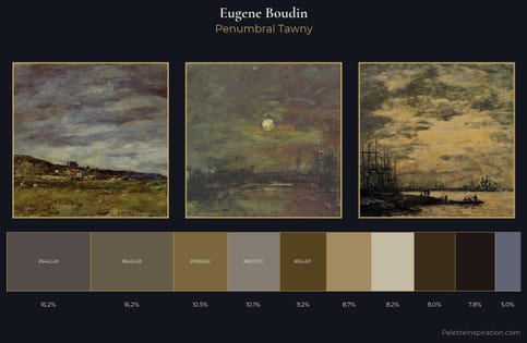 Eugene Boudin Palette 18