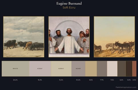 Eugène Burnand Palette 2