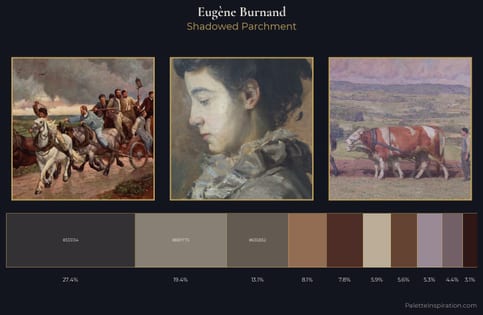 Eugène Burnand Palette 6