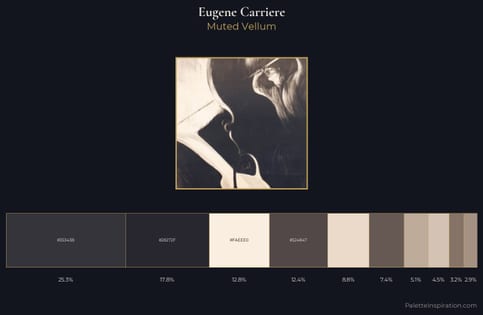 Eugene Carriere Palette 1