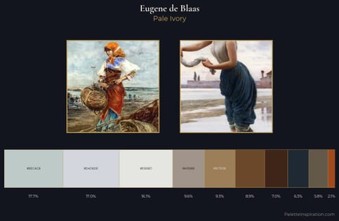 Eugene de Blaas Palette 6