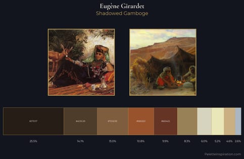 Eugène Girardet Palette 4