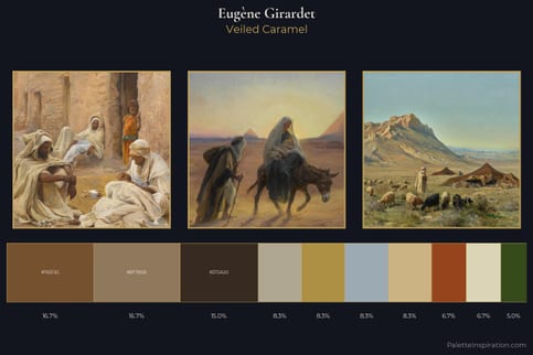 Eugène Girardet Master Palette - Veiled Caramel