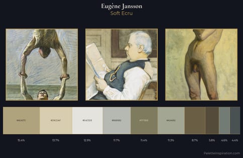 Eugène Jansson Palette 2
