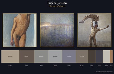Eugène Jansson Palette 6