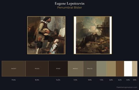 Eugene Lepoittevin Palette 2 - Penumbral Bister