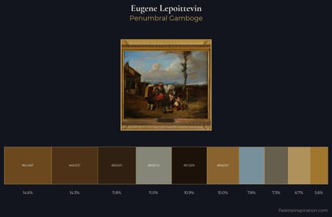 Eugene Lepoittevin Palette 3