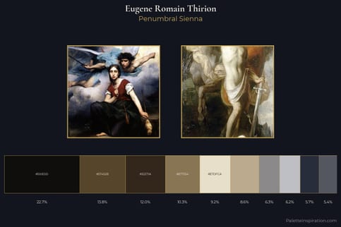 Eugene Romain Thirion Master Palette