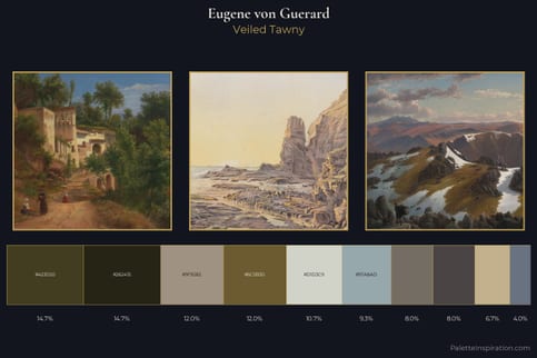 Eugene von Guerard Master Palette