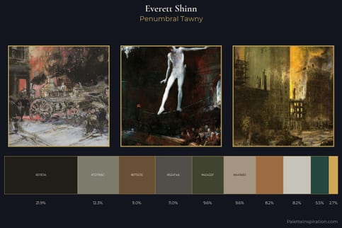 Everett Shinn Master Palette