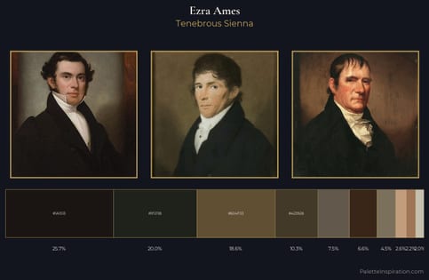 Ezra Ames Palette 4 - Tenebrous Sienna