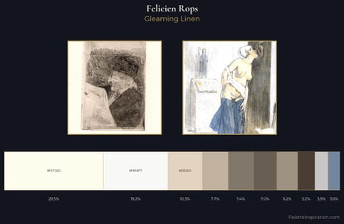 Felicien Rops Palette 1