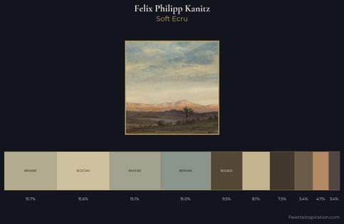 Felix Philipp Kanitz Palette 6 - Soft Ecru