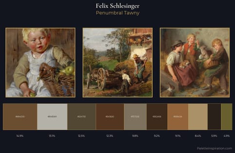Felix Schlesinger Palette 8 - Penumbral Tawny