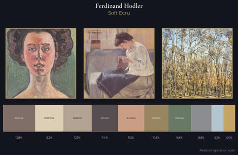 Ferdinand Hodler Palette 4 - Soft Ecru