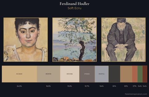 Ferdinand Hodler Palette 11 - Soft Ecru