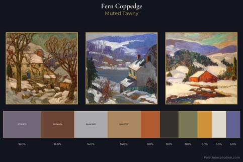 Fern Coppedge Master Palette - Muted Tawny