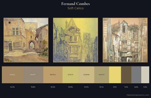 Fernand Combes Palette 1
