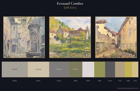 Fernand Combes Palette 2 - Soft Ecru