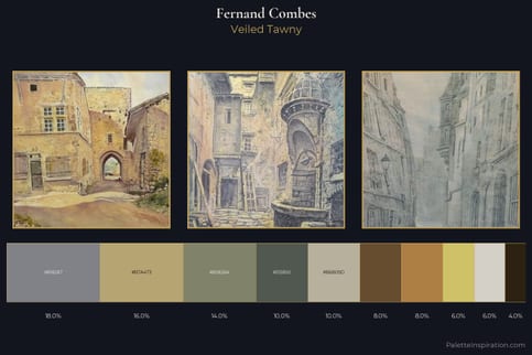 Fernand Combes Master Palette - Veiled Tawny