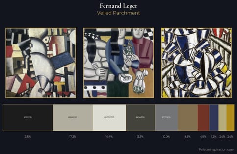 Fernand Leger Palette 6