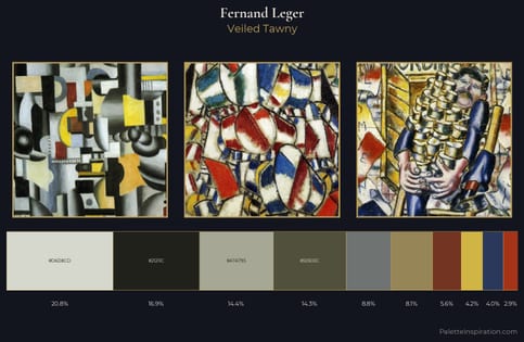Fernand Leger Palette 7