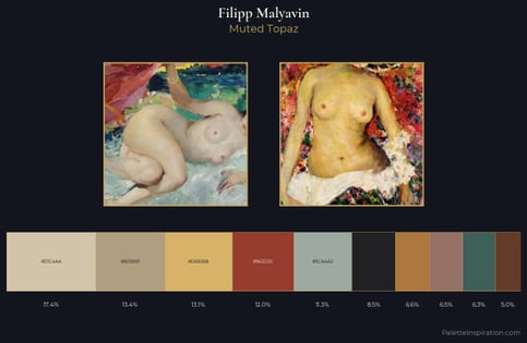 Filipp Malyavin Palette 2