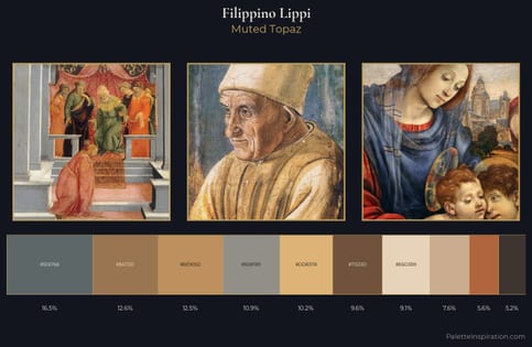Filippino Lippi Palette 1