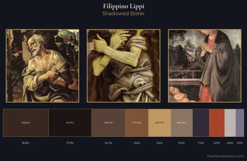 Filippino Lippi Palette 7