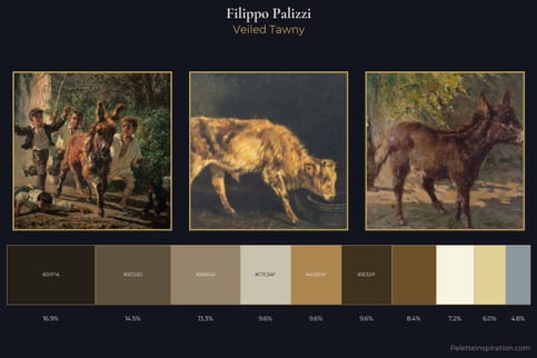 Filippo Palizzi Master Palette