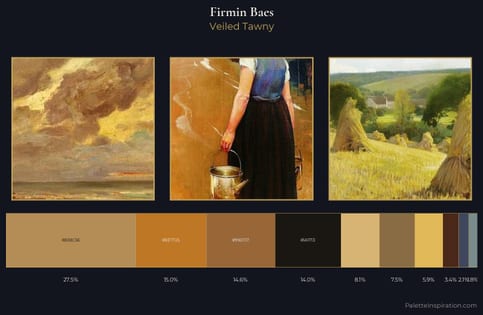 Firmin Baes Palette 1 - Veiled Tawny