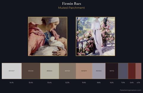 Firmin Baes Palette 2 - Muted Parchment