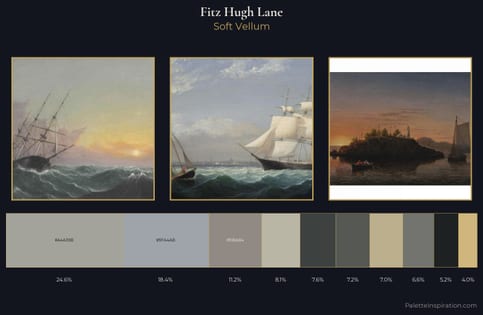 Fitz Hugh Lane Palette 1