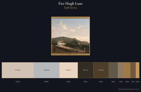 Fitz Hugh Lane Palette 2 - Soft Ecru