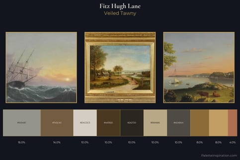 Fitz Hugh Lane Master Palette