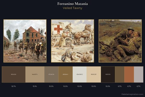 Fortunino Matania Master Palette