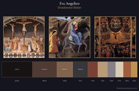 Fra Angelico Palette 11 - Shadowed Bister
