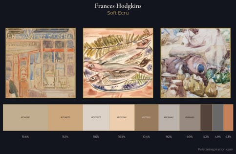 Frances Hodgkins Palette 3 - Soft Ecru