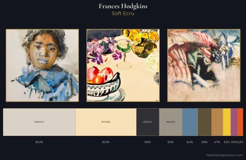 Frances Hodgkins Palette 6 - Soft Ecru