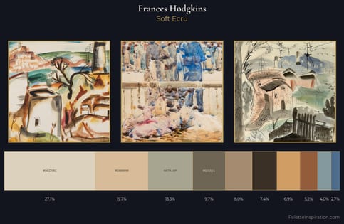Frances Hodgkins Palette 7 - Soft Ecru