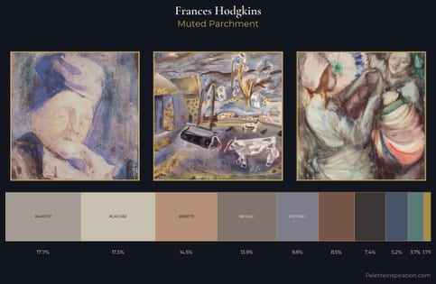 Frances Hodgkins Palette 9 - Muted Parchment