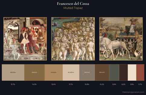 Francesco del Cossa Palette 4